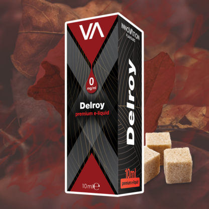INNOVATION Delroy vape juice has a sweet American tobacco with a caramel hint.